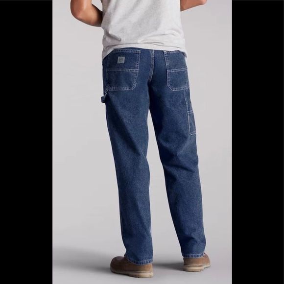 Mens Lee carpenter Jeans 46 NWT - Picture 2 of 8